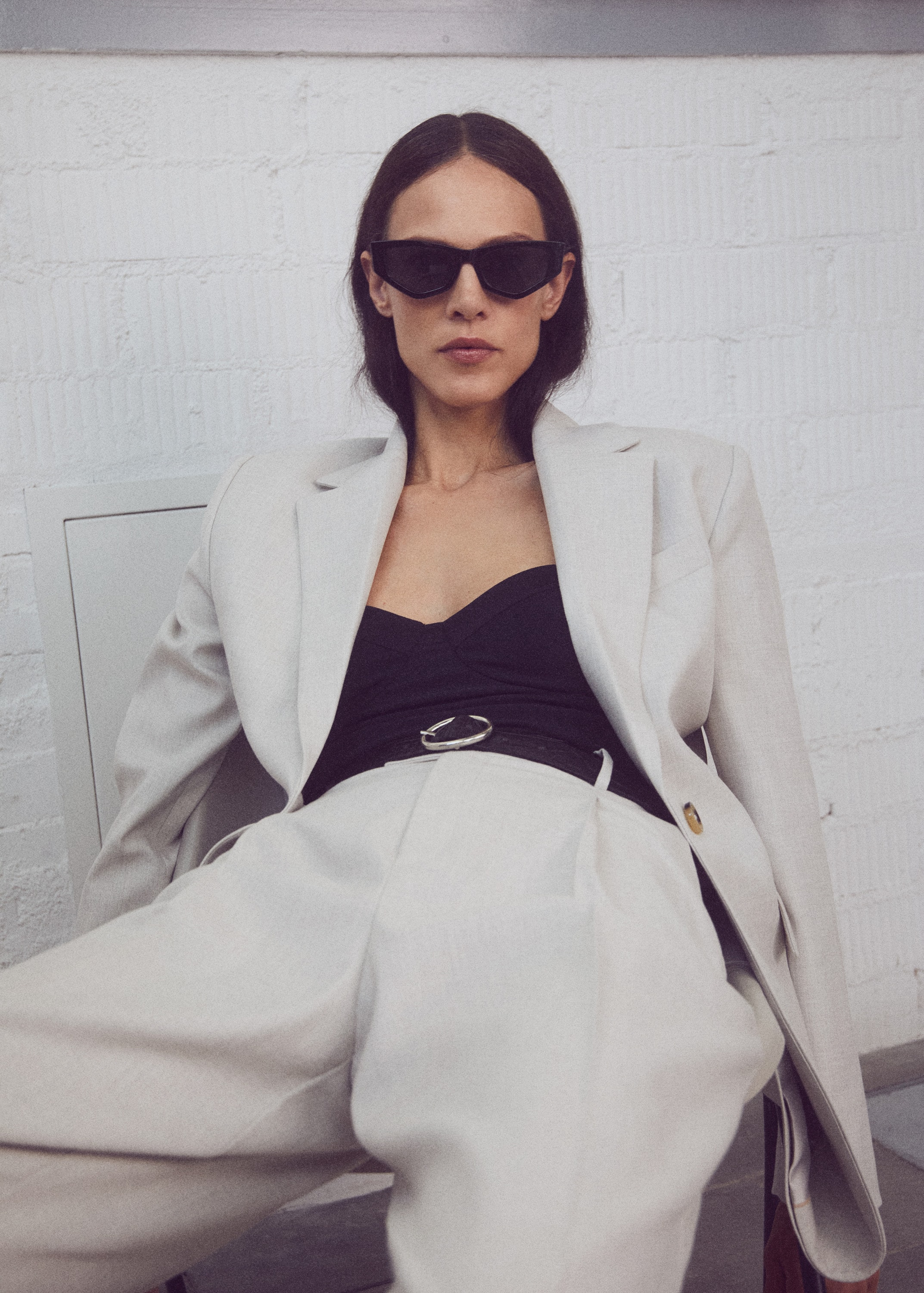 Mango — Aymeline (b&w), styling by Aisling Ryan