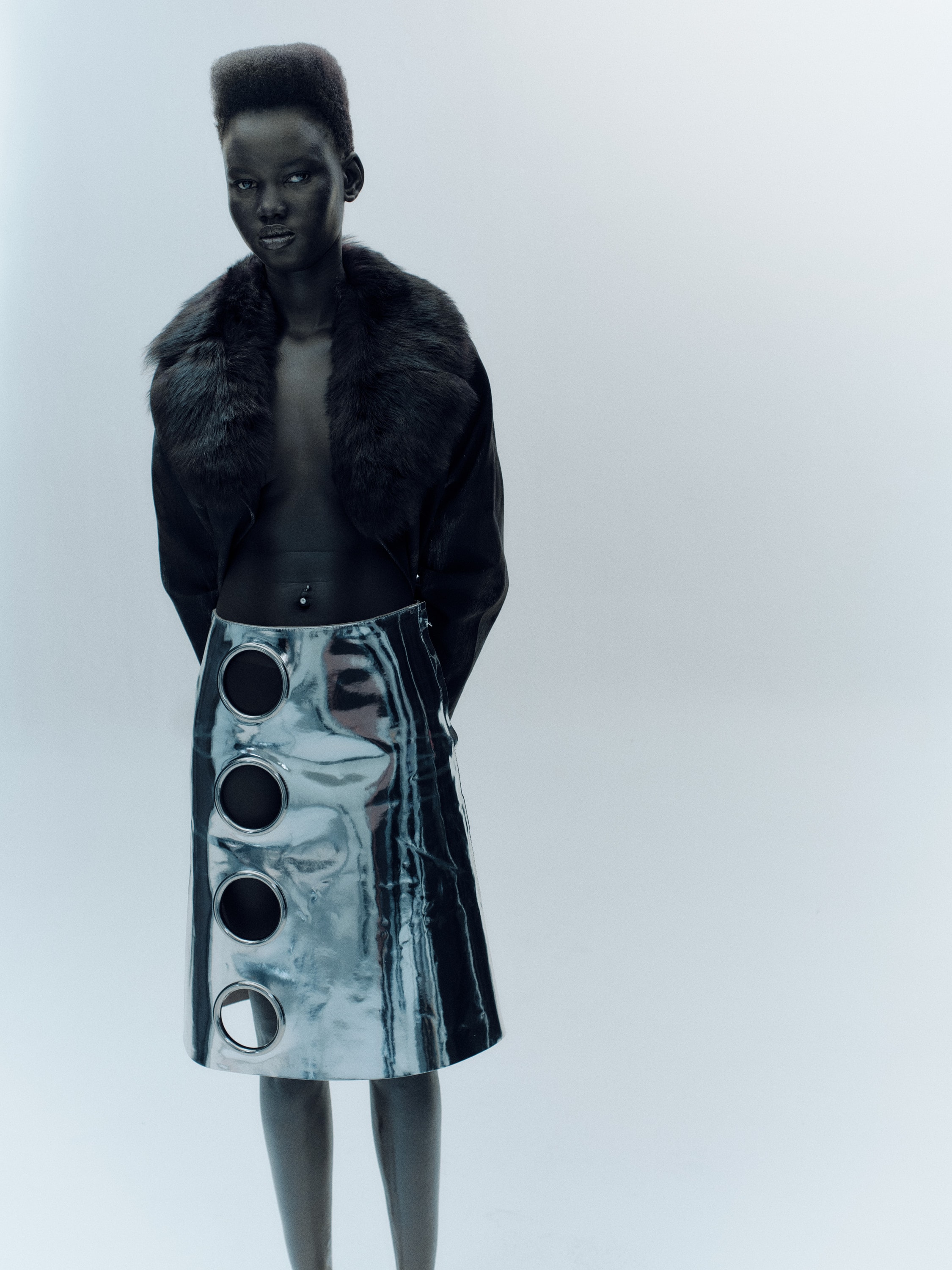 My Magazine editorial with Nyakong, styling by Aisling Ryan